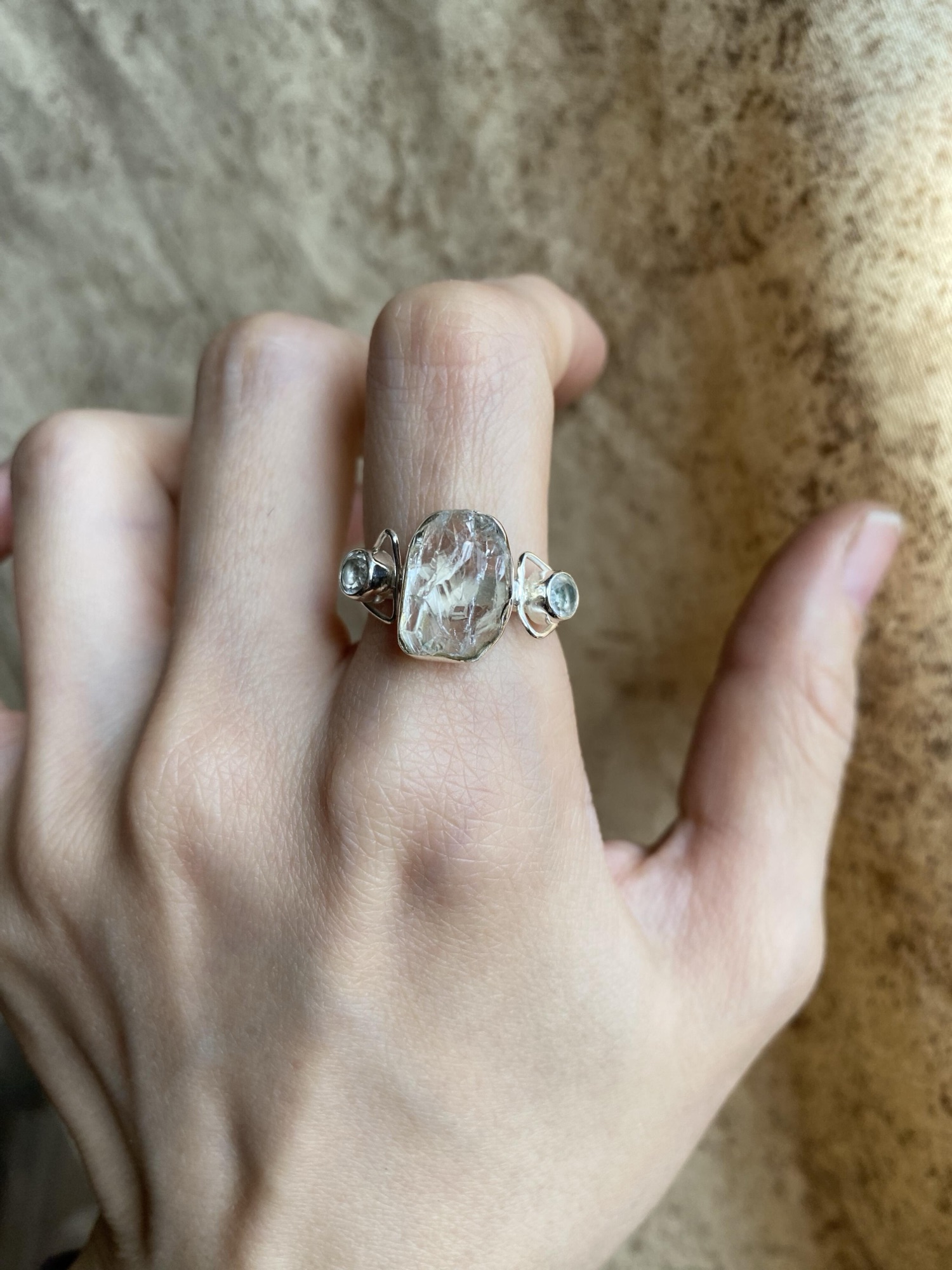 White Water Raw Topaz